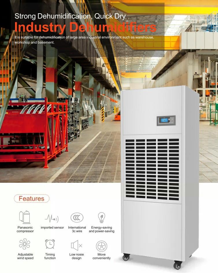 Dehumidifier untuk Bengkel Tekstil Dehumidifier for Textile Workshop
